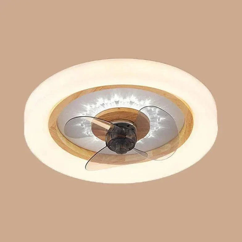 Lustre De Plafonnier Nordique En Grain De Bois - Clowas.fr