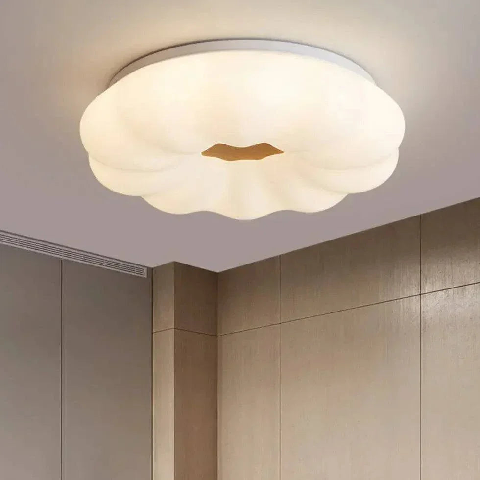 Plafonnier Créatif En Bois Blanc Pour Chambre D'Enfant - Clowas.fr