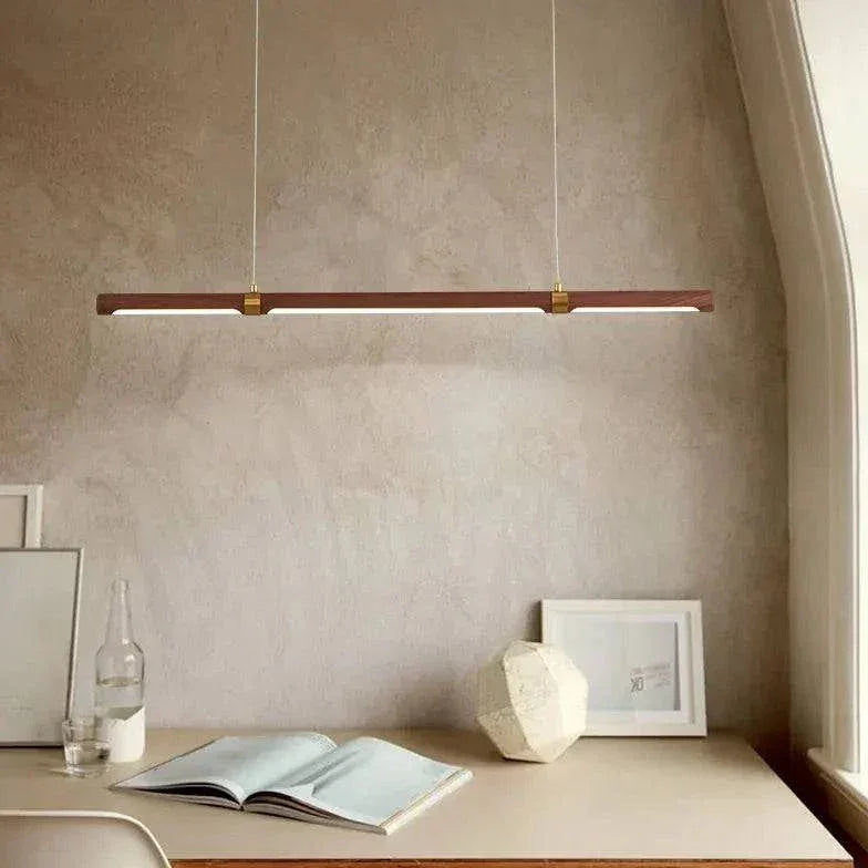 Suspension Cylindrique En Bois Pour Salle À Manger - Clowas.fr