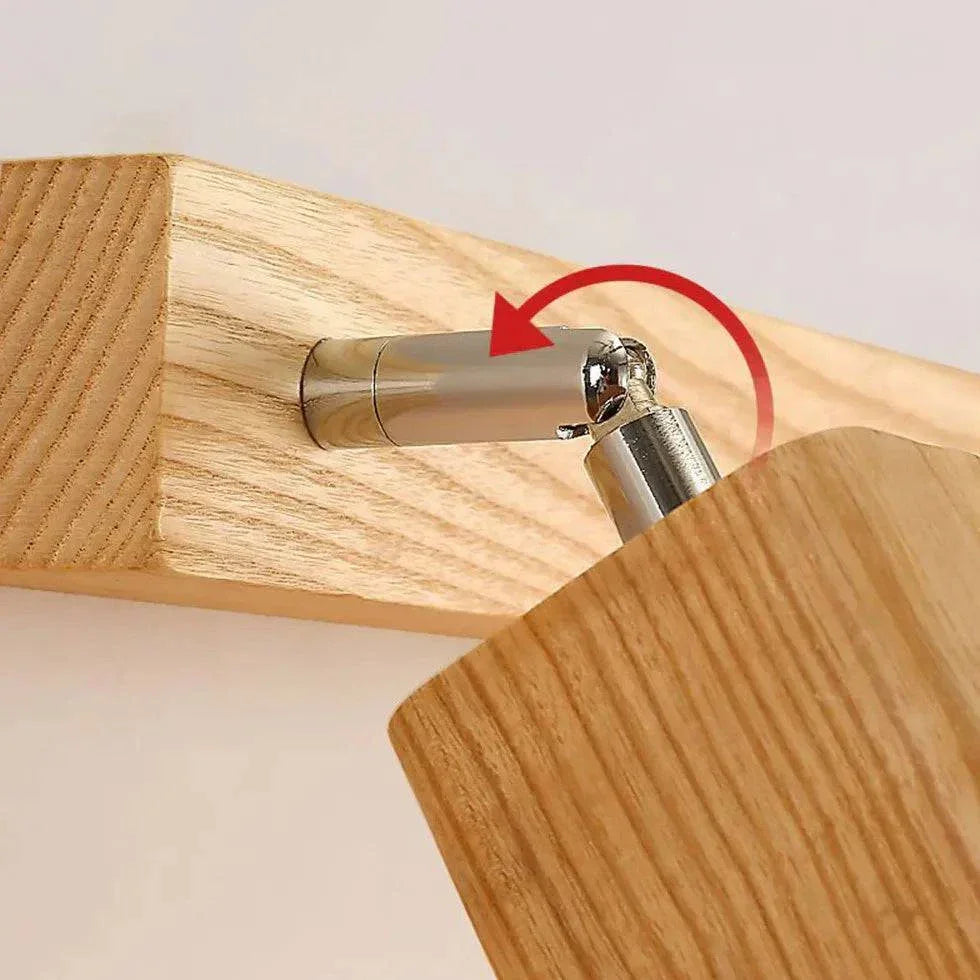 Plafonnier Spot En Bois Carré Et Rond - Clowas.fr