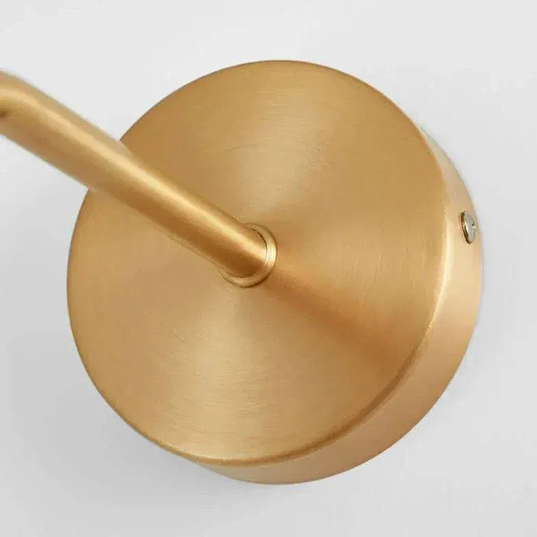 Applique Murale Moderne Suspendue En Bois Doré - Clowas.fr