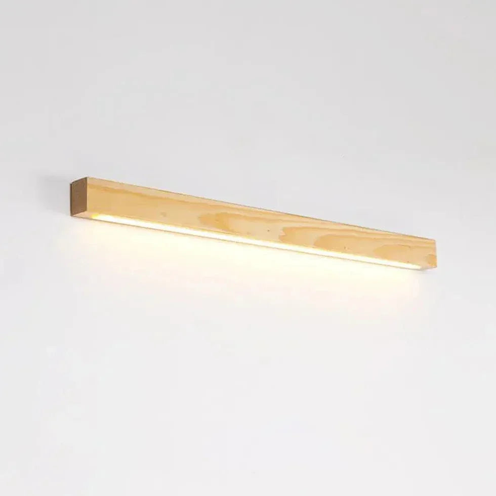 Applique Murale Neon En Bois Minimaliste - Clowas.fr