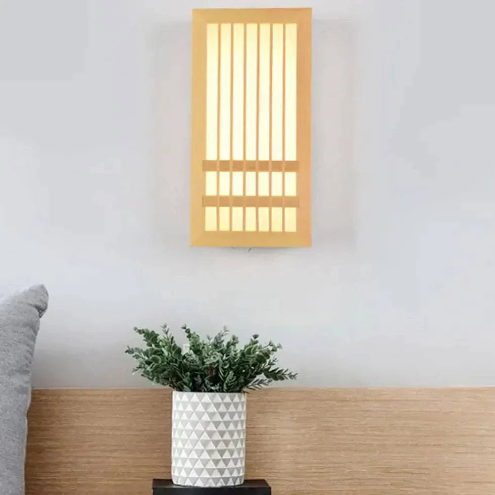 Luminaire Mural En Bois Style Nordique Chambre - Clowas.fr