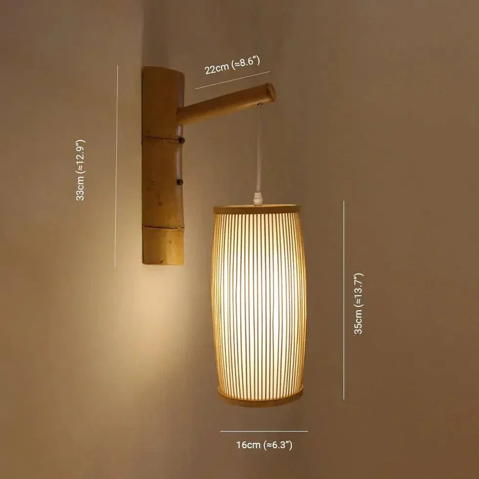 Applique Lanterne Murale Créative Zen Corridor - Clowas.fr