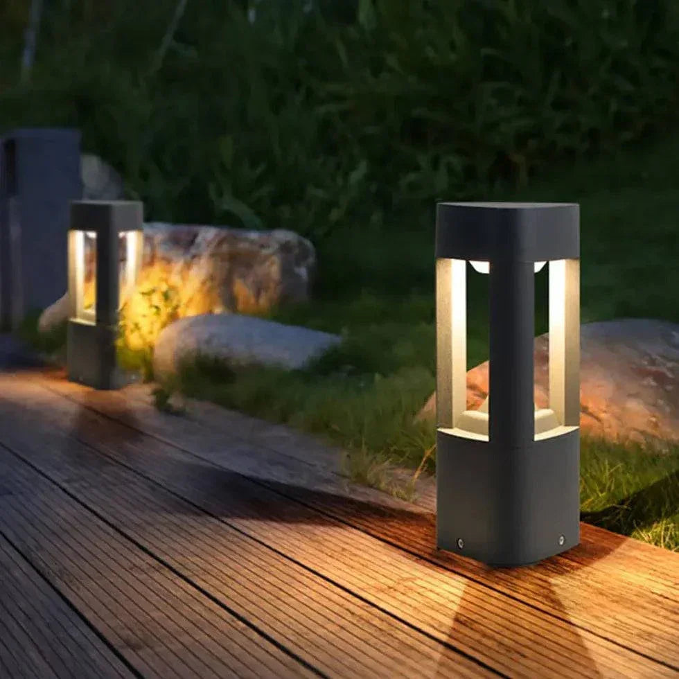 Luminaire Poteau Exterieur Solaire Pour Jardin - Clowas.fr