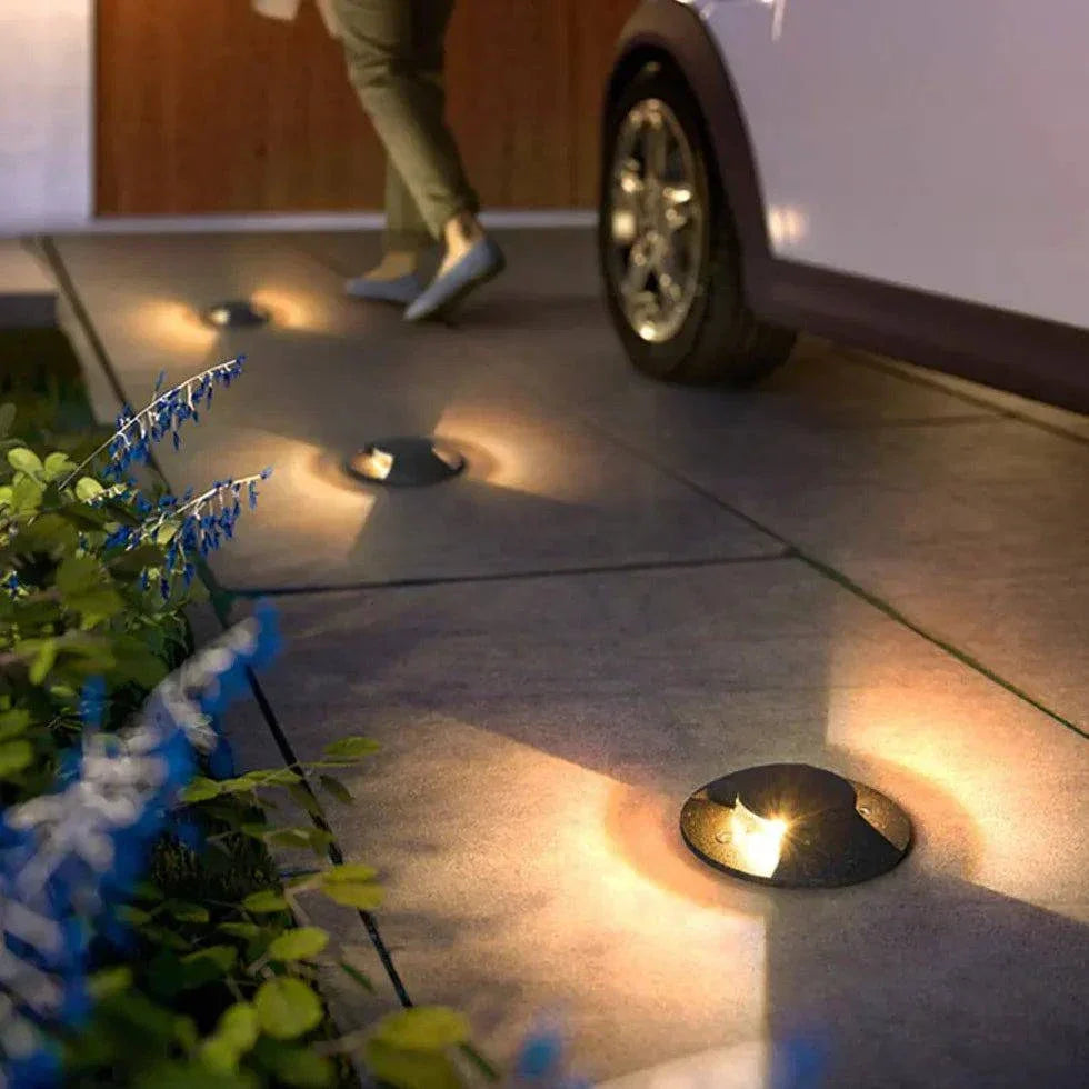 Luminaire Extérieur Encastré Led Noir Pour Escaliers - Clowas.fr