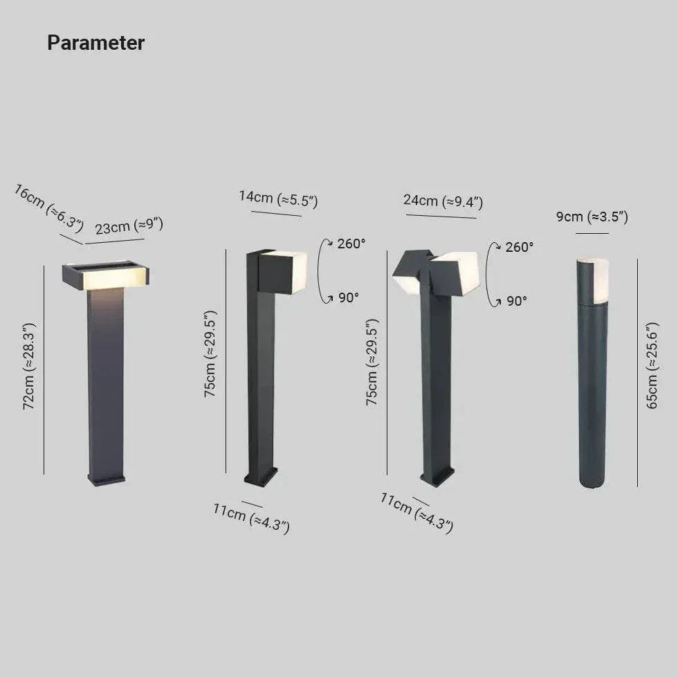 Lampadaire De Jardin Ancien Extérieur Ambiance Villa - Clowas.fr