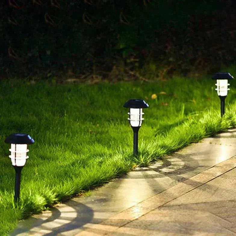 Éclairage Solaire Extérieur Jardin Moderne Lampes Pelouse - Clowas.fr
