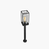 Lampadaire À Ampoule Cylindrique En Verre - Clowas.fr