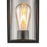 Lampadaire À Ampoule Cylindrique En Verre - Clowas.fr