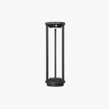 Lampadaire D'Extérieur Creux En Métal Noir - Clowas.fr