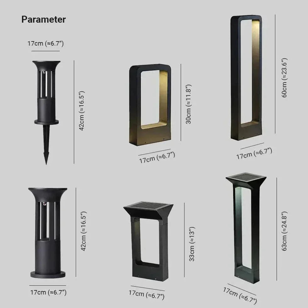 Bornes Solaires Géométriques - Clowas.fr