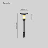 Réverbère De Jardin Led À Colonne De Marbre - Clowas.fr