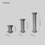 Lampadaire Led Carré Double Extrémité - Clowas.fr