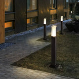 Lampadaire De Terrasse En Pierre Décorative Moderne - Clowas.fr