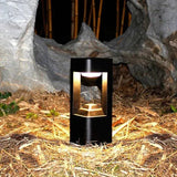 Lampadaire Extérieur Led Noir Hexagonal - Clowas.fr