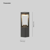 Lampadaire Extérieur Led Noir Hexagonal - Clowas.fr
