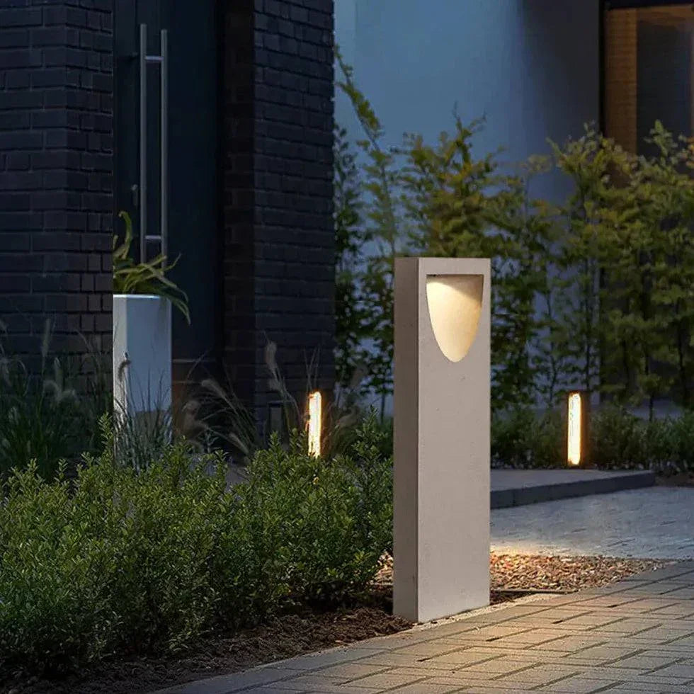 Luminaire Extérieur Blanc Jardin Moderne Étanche - Clowas.fr
