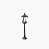 Lampadaire Extérieur Solaire Rétro Européen - Clowas.fr