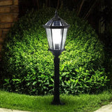 Lampadaire Extérieur Solaire Rétro Européen - Clowas.fr