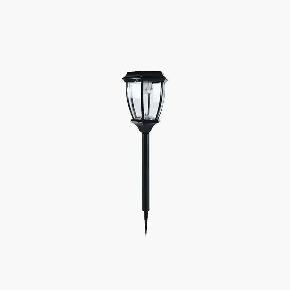 Lampadaire Extérieur De Jardin En Verre Rétro - Clowas.fr