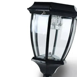Lampadaire Extérieur De Jardin En Verre Rétro - Clowas.fr