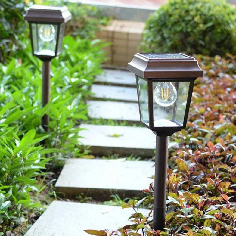 Petite Lampe De Jardin Solaire Moderne Étanche - Clowas.fr