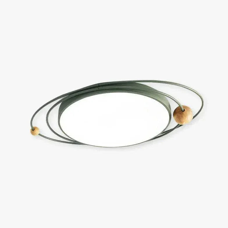 Plafonnier Blanc Moderne Rond Pour Salon Et Maison - Clowas.fr
