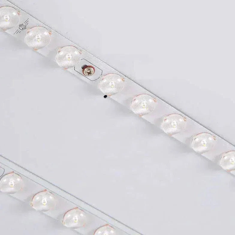 Plafonnier Blanc Moderne Rond Pour Salon Et Maison - Clowas.fr