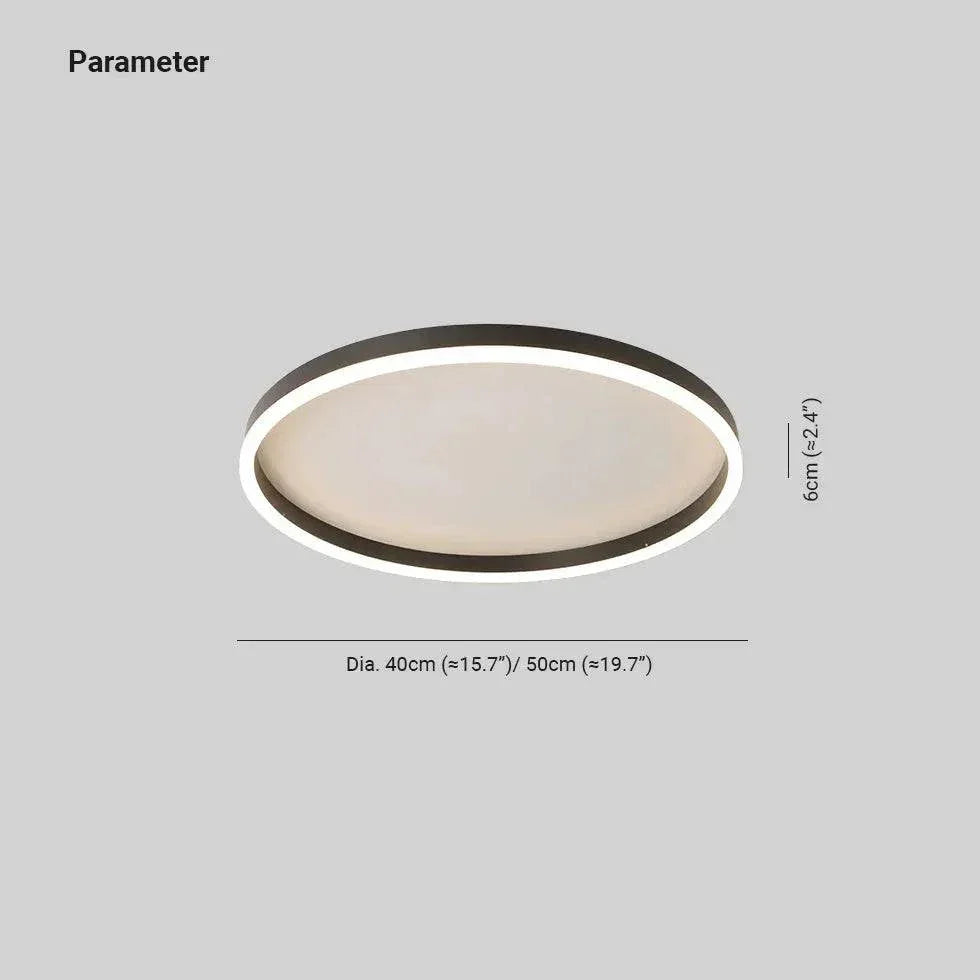 Plafonnier Extra Plat Rond Chambre Nordique - Clowas.fr