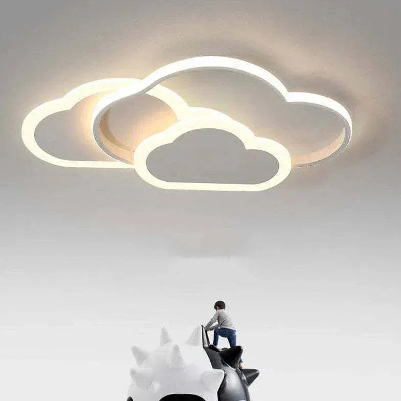 Plafonnier Led À Emboîtement Multicouche En Forme De Nuage - Clowas.fr