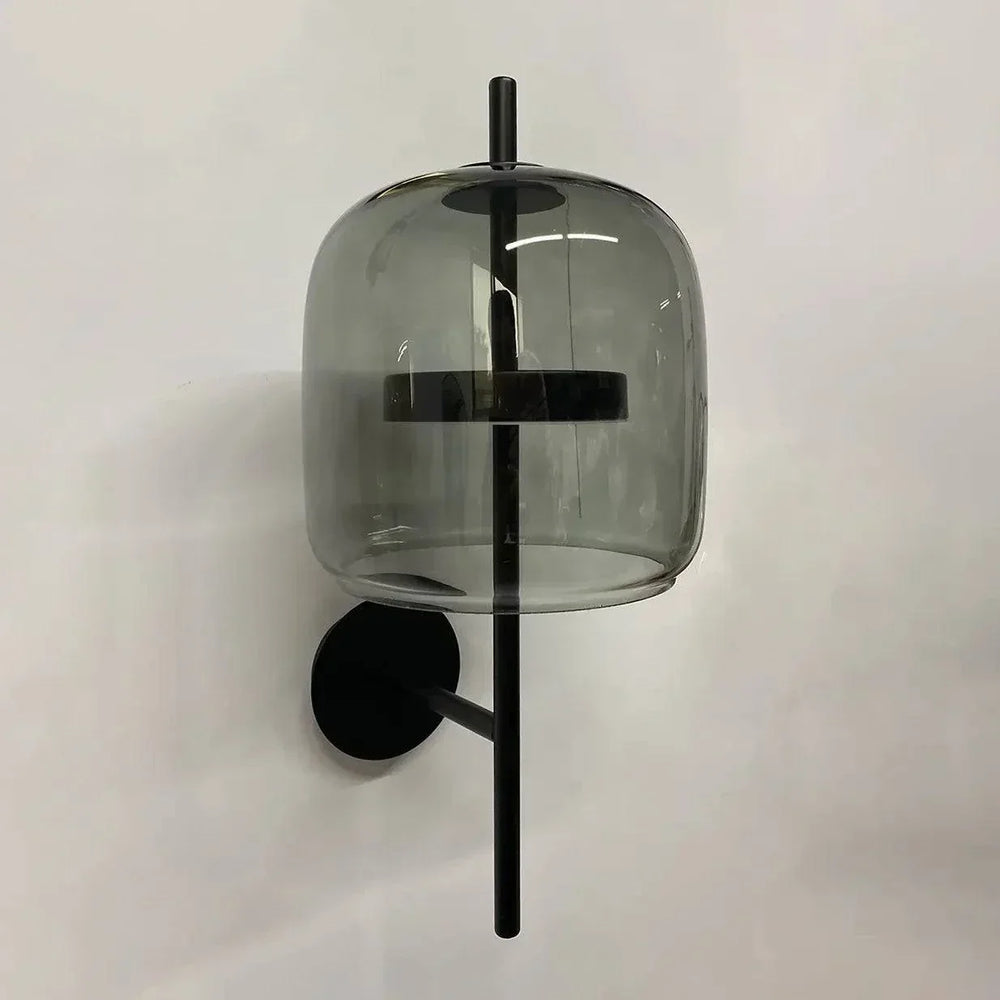 Applique De Chevet Moderne En Verre Marron - Clowas.fr