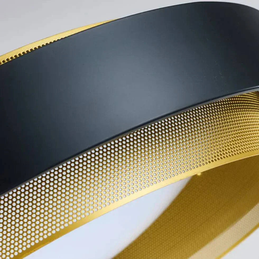 Plafonnier Design Metal Noir Géométrique Moderne - Clowas.fr