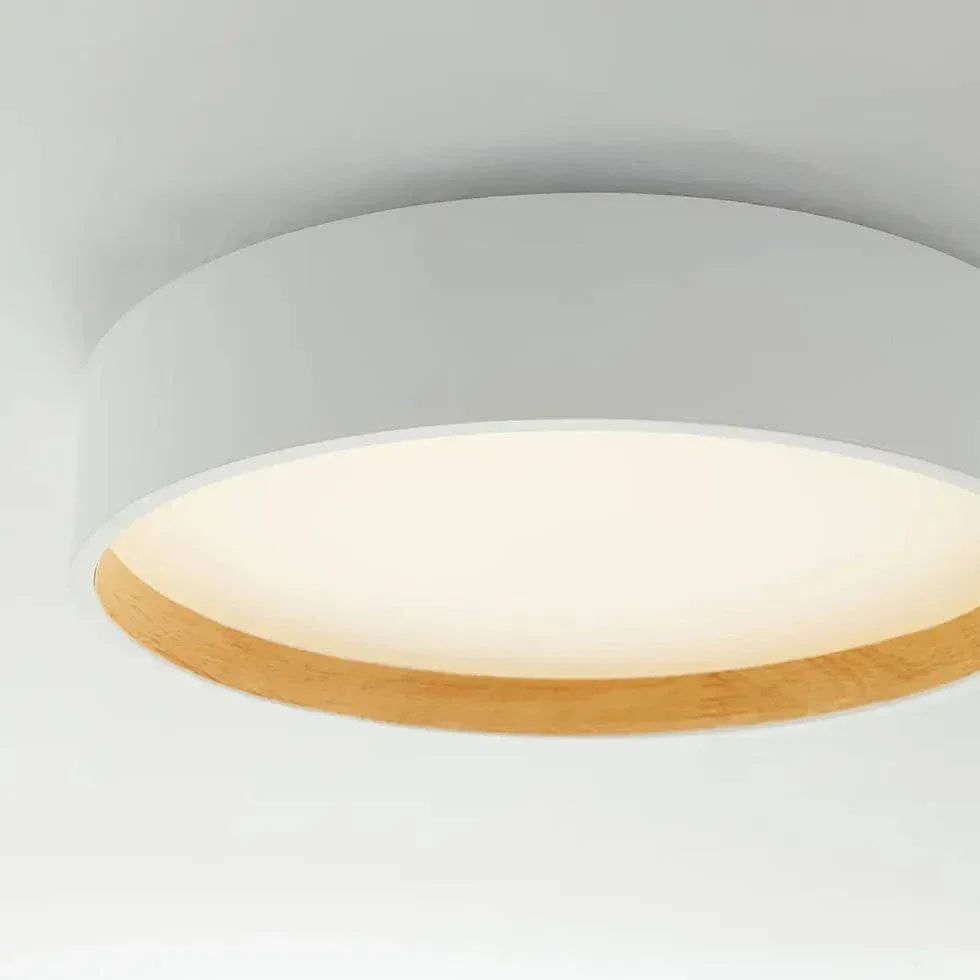 Plafonnier Design Blanc Minimaliste Géométrique Moderne - Clowas.fr