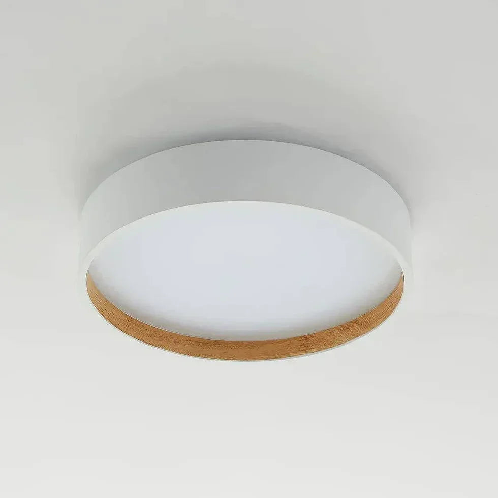 Plafonnier Design Blanc Minimaliste Géométrique Moderne - Clowas.fr