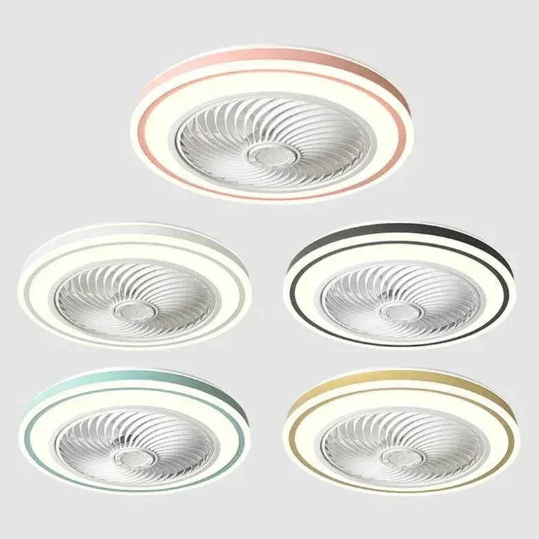 Ventilateur Lampe De Plafond Moderne Chambre - Clowas.fr