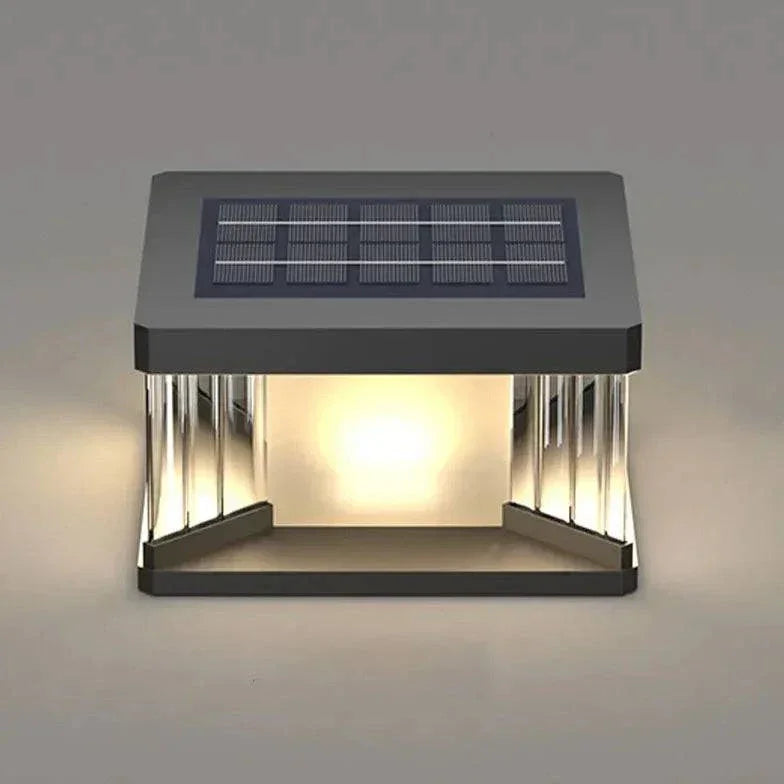Borne Lumineuse Extérieure Décorative Solaire Jardin - Clowas.fr