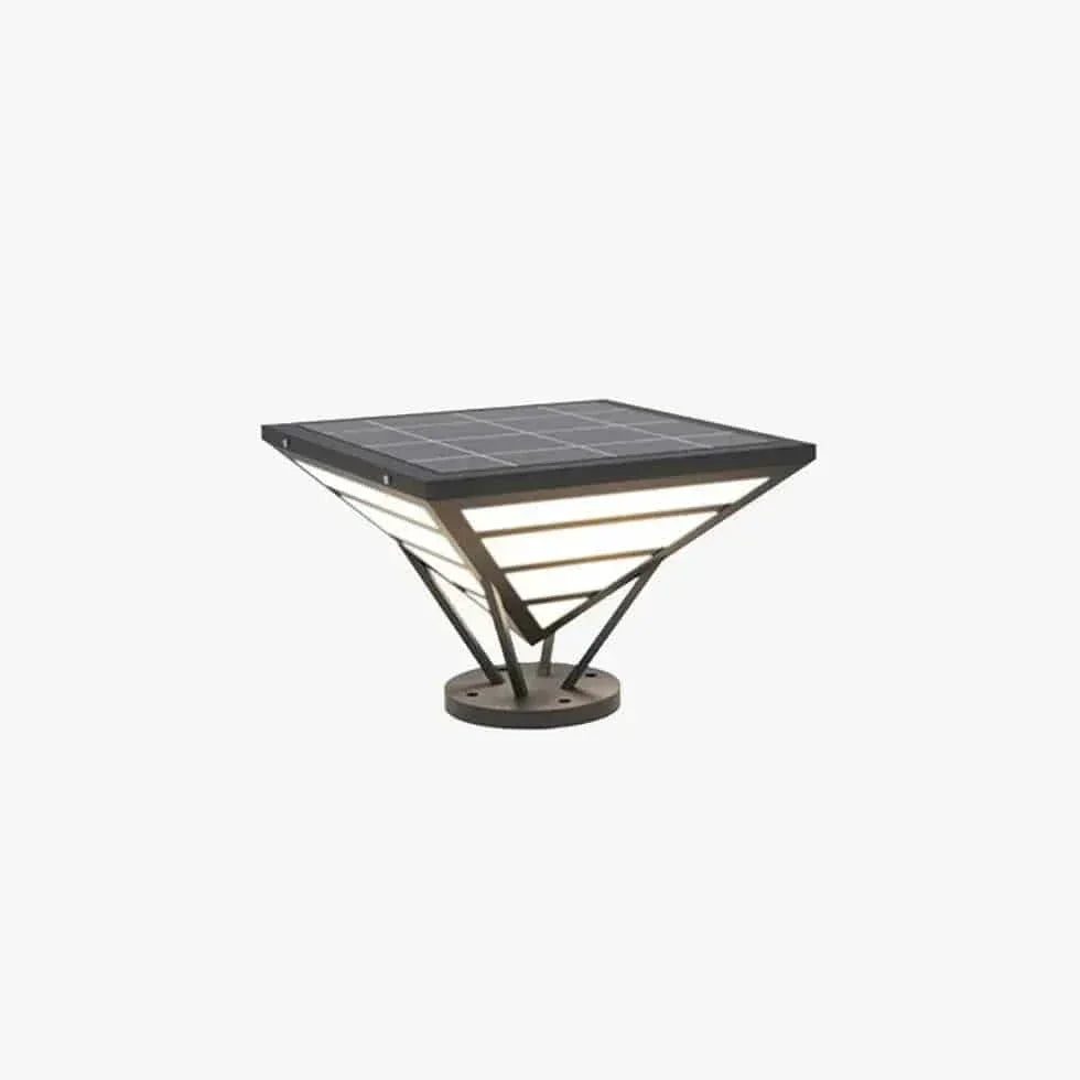 Lampadaire Extérieur À Del Pyramide - Clowas.fr