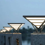 Lampadaire Extérieur À Del Pyramide - Clowas.fr