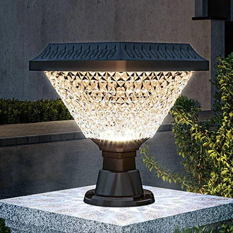 Luminaire Portail Extérieur Solaire Décoratif Jardin - Clowas.fr