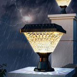 Luminaire Portail Extérieur Solaire Décoratif Jardin - Clowas.fr