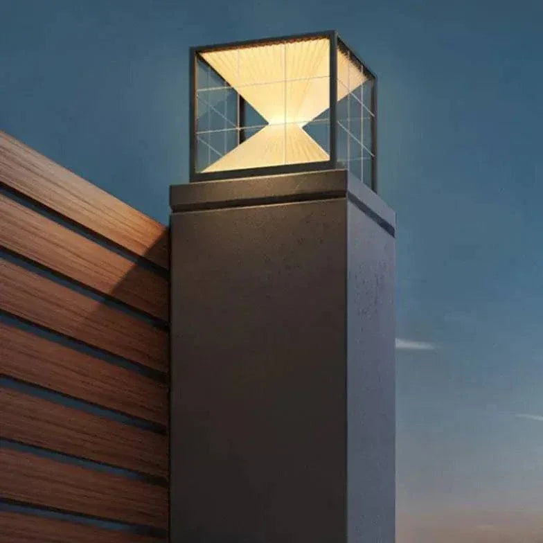 Lampadaire Extérieur À Led En Forme De Sablier - Clowas.fr
