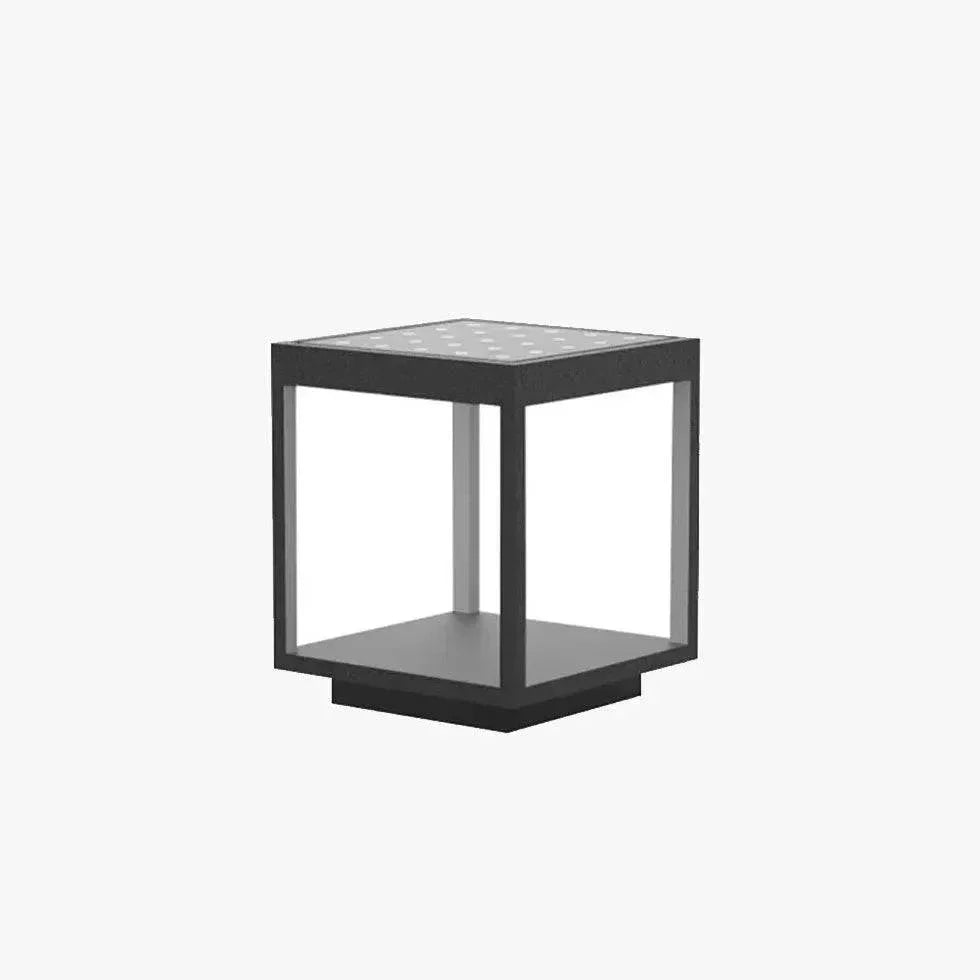Lampadaire Pour Jardin Métal Solaire Ambiance - Clowas.fr