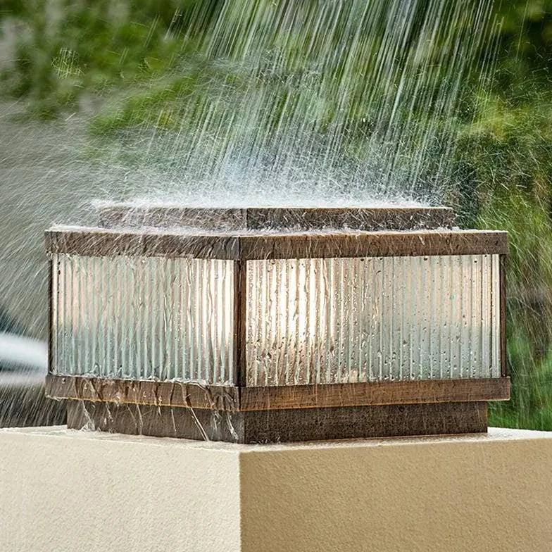 Lampadaire Jardin Solaire Extérieur Moderne Étanche - Clowas.fr