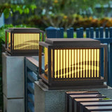 Lampadaire Extérieur À Led Rétro En Forme De Clôture - Clowas.fr