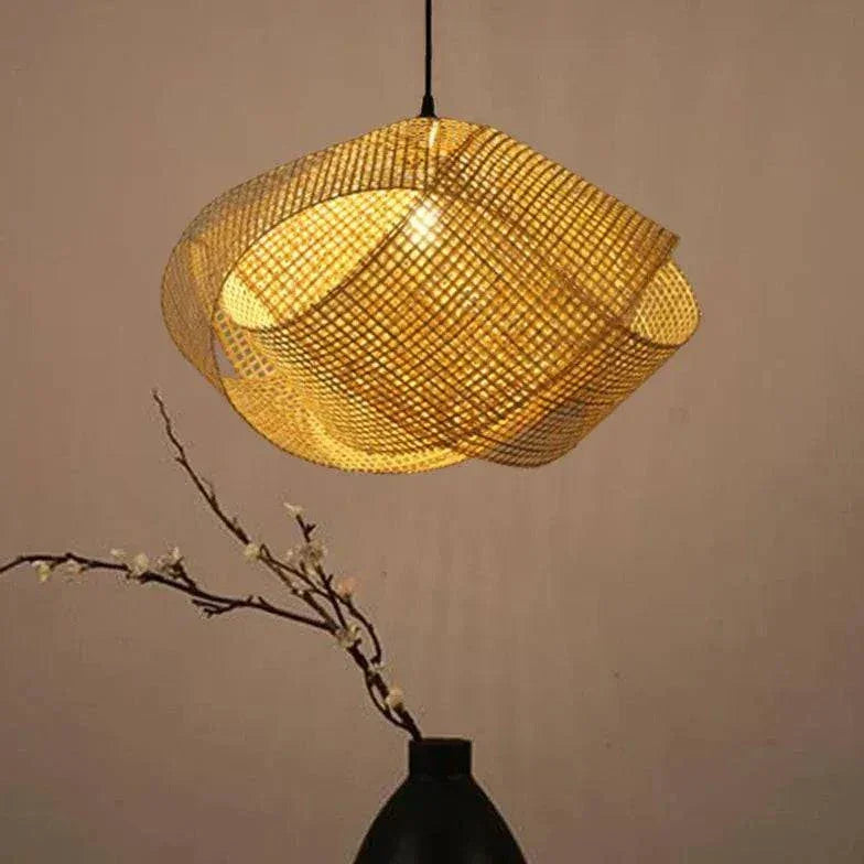 Suspension Luminaire Macramé Design Créatif - Clowas.fr