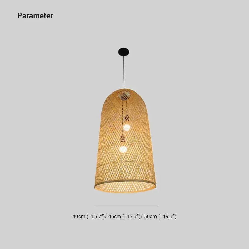 Lustre Design Moderne Et Créatif En Bambou - Clowas.fr