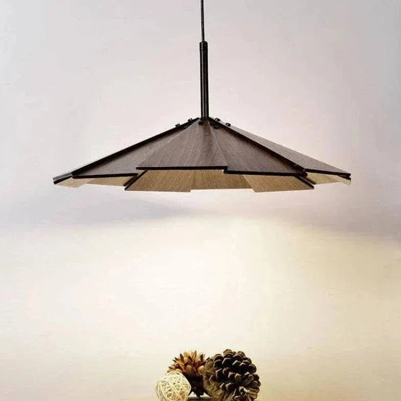 Lustre Design En Bois Style Rétro Japonais - Clowas.fr