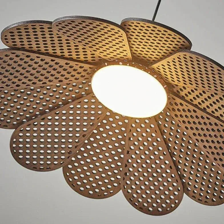 Lustre Design En Bois Style Rétro Japonais - Clowas.fr