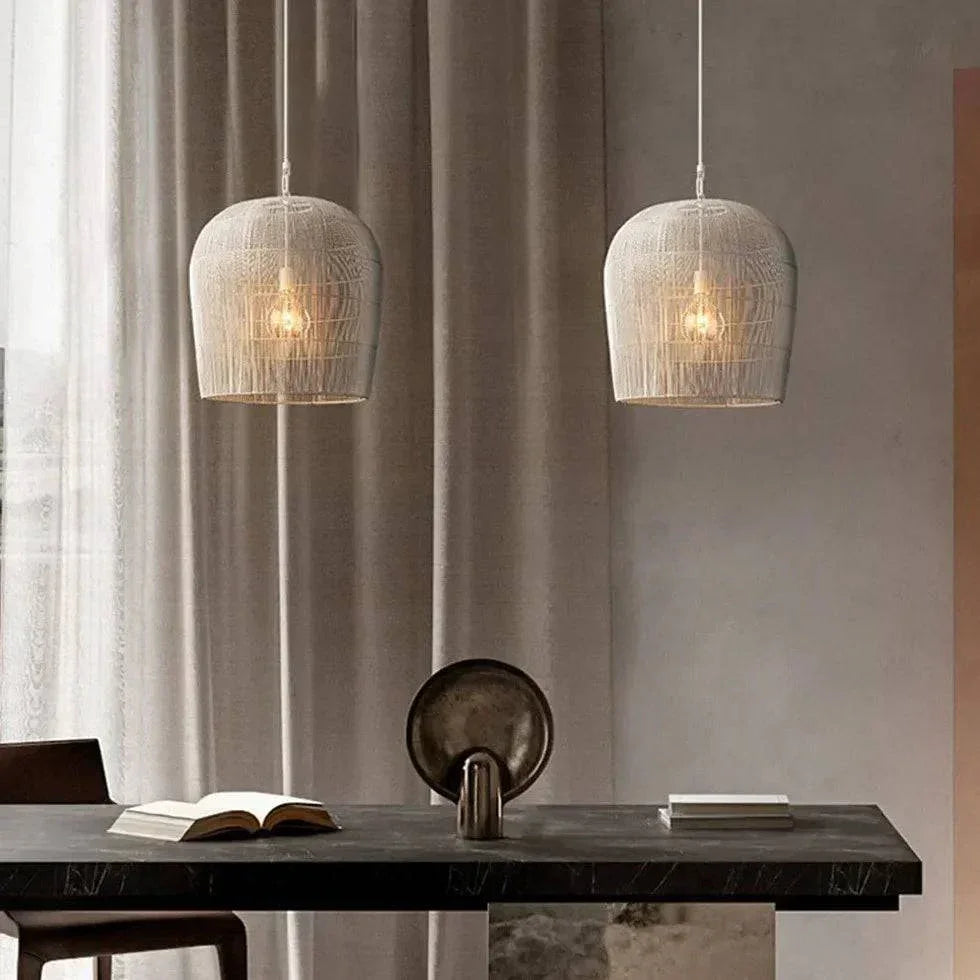 Suspension Tissée En Cloche Pour Cuisine - Clowas.fr